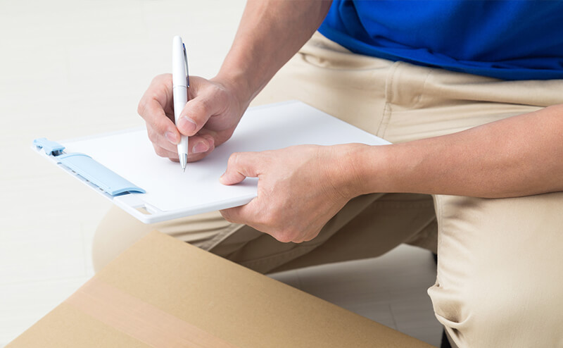 現場にお伺いしてお見積り